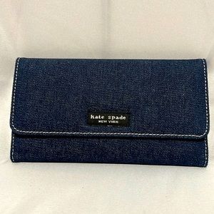Kate Spade Denim Wallet